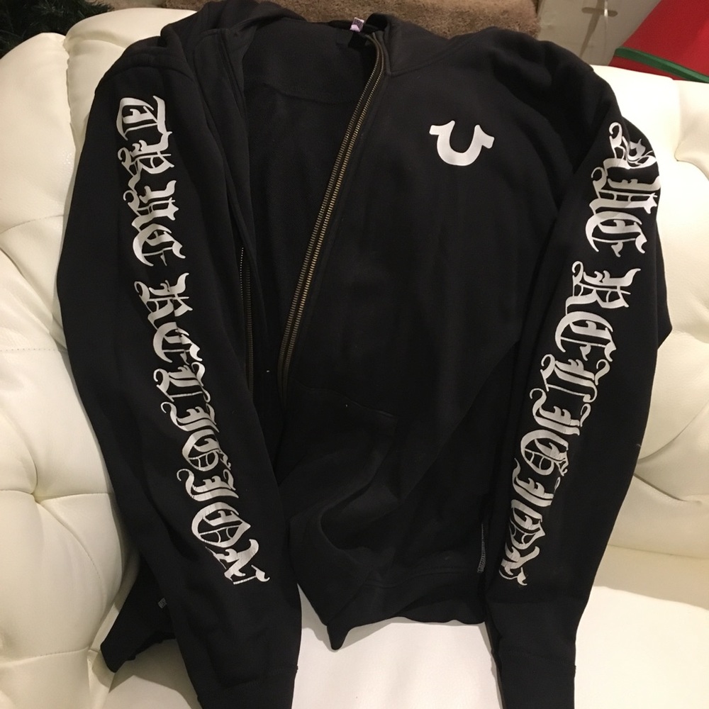 Black True Religion Hoodie